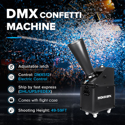 MOKA SFX MK-CN05 Manual Control Professional CO2 Confetti Machine