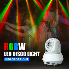 MOKA SFX 4IN1 RGBW Moving Head Patter Dyeing Lamp Stage Light KTV Show Dj Light Laser Disco Strobe Light Embedded