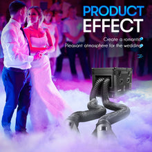 MOKA SFX MK-F18A 3000W Dual Outputs Low Lying Fog Machine Water Base