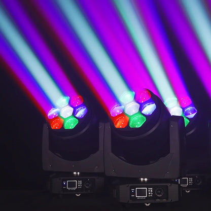 MOKA SFX EPL 7*40 mini B moving head wash light Zoom light – MOKA SFX MOKA SFX EPL 7*40 mini B moving head wash light Zoom light – MOKA SFX