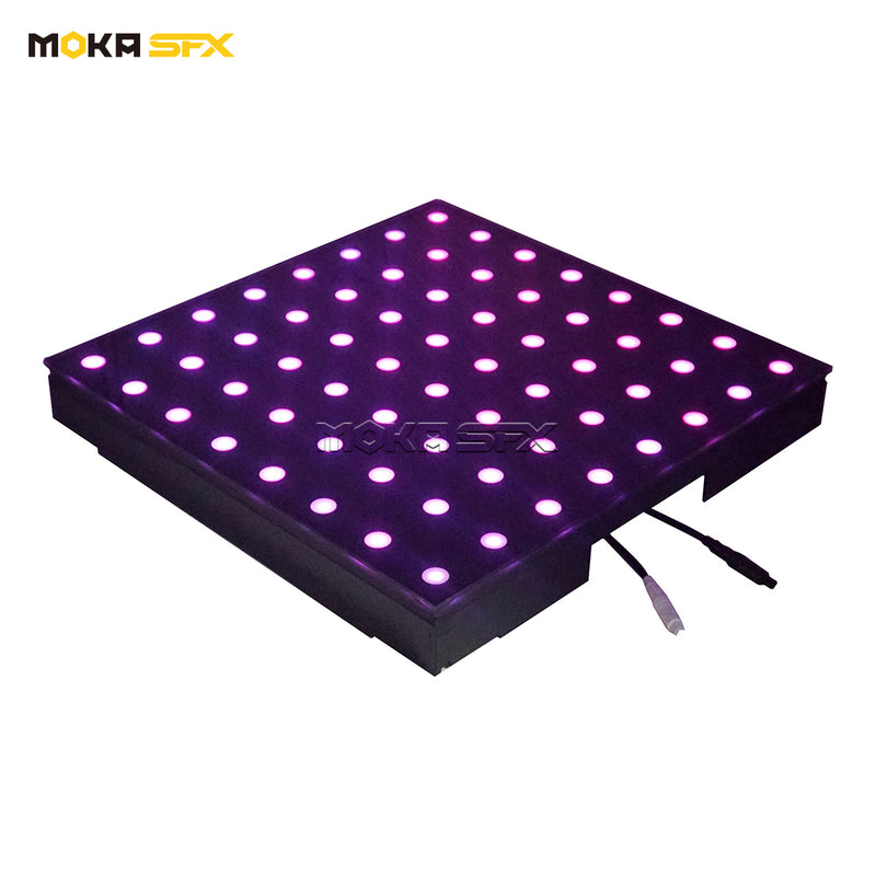 MOKA SFX MK-LD04B 64 (8*8) Pixel Digital LED Dance Floor with Flight Case