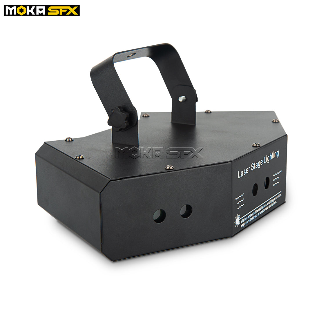 MOKA SFX 6 Eyes Scanning Dj Light Patterns Laser RGB Phase Disco Beam Light Control Voice KTV Lighting