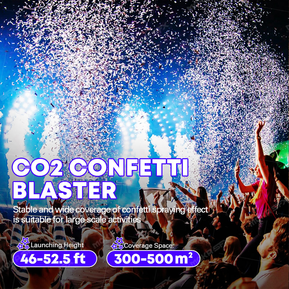 MOKA SFX MK-CN05A CO2 Confetti Cannon DMX Control Powerful