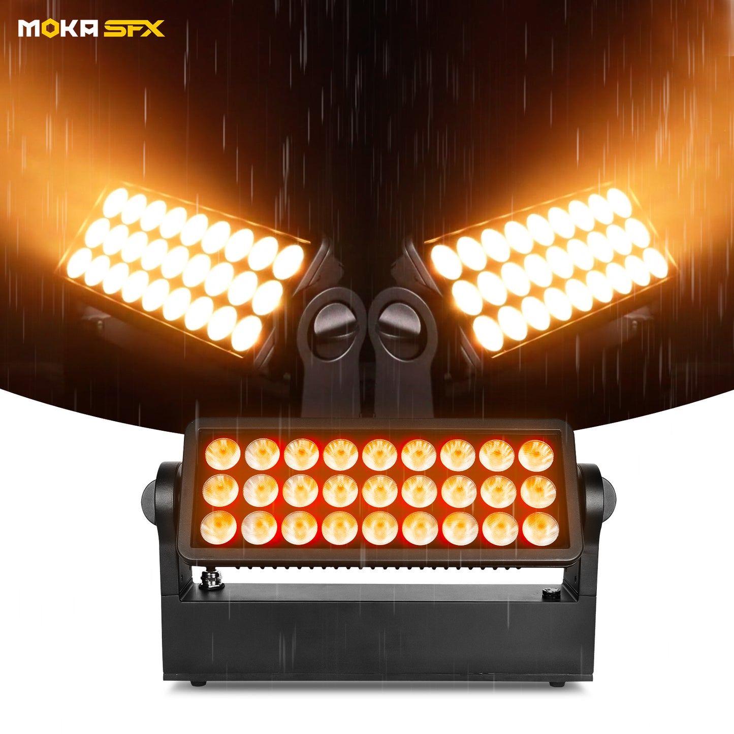MOKA SFX P-C27 27×15W Outdoor Waterproof RGBW LED City Color Wash Light Wall Washer Flood Light