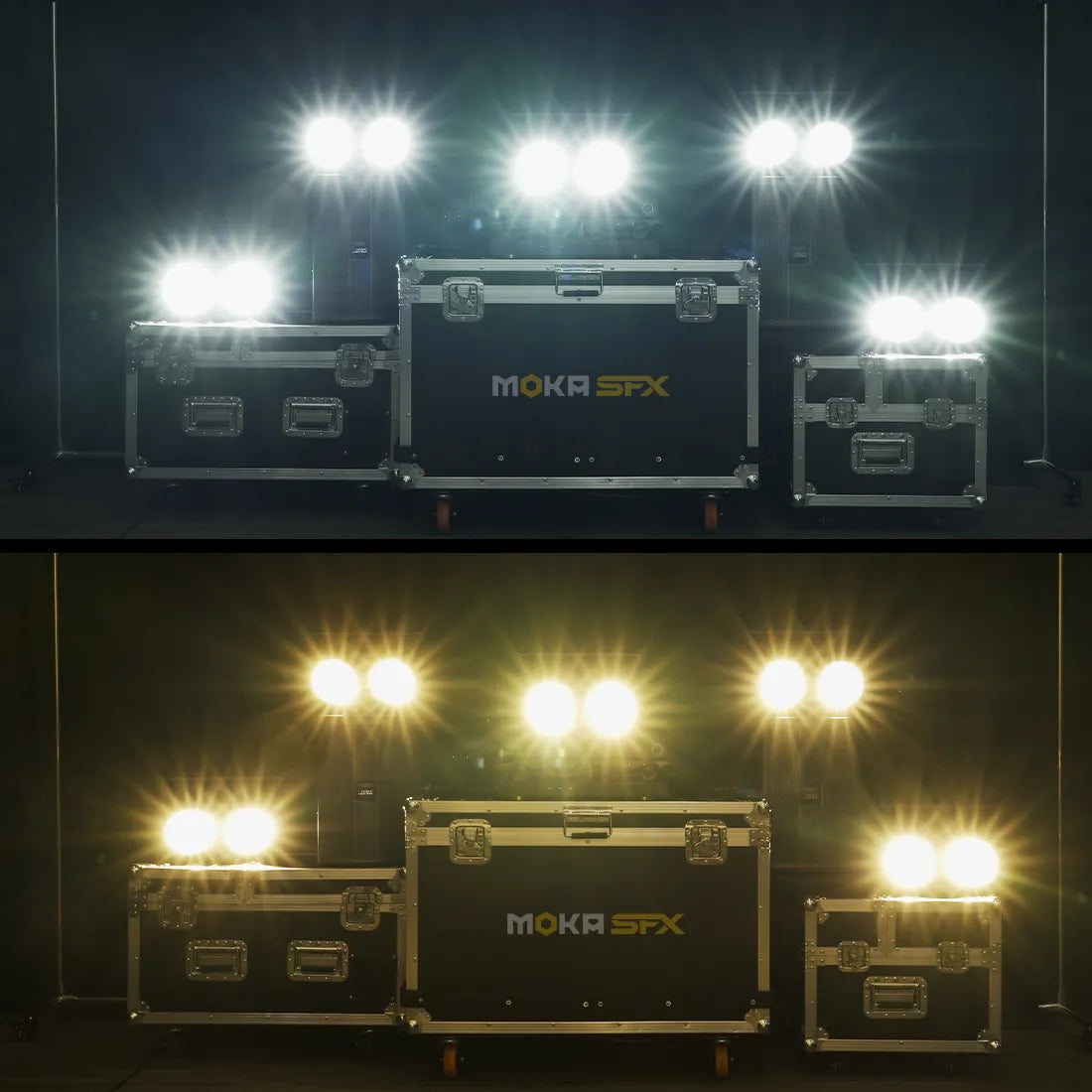 MOKA SFX P-05 2-Eye 2x100W 2 IN 1 Led Par Light Cob Light