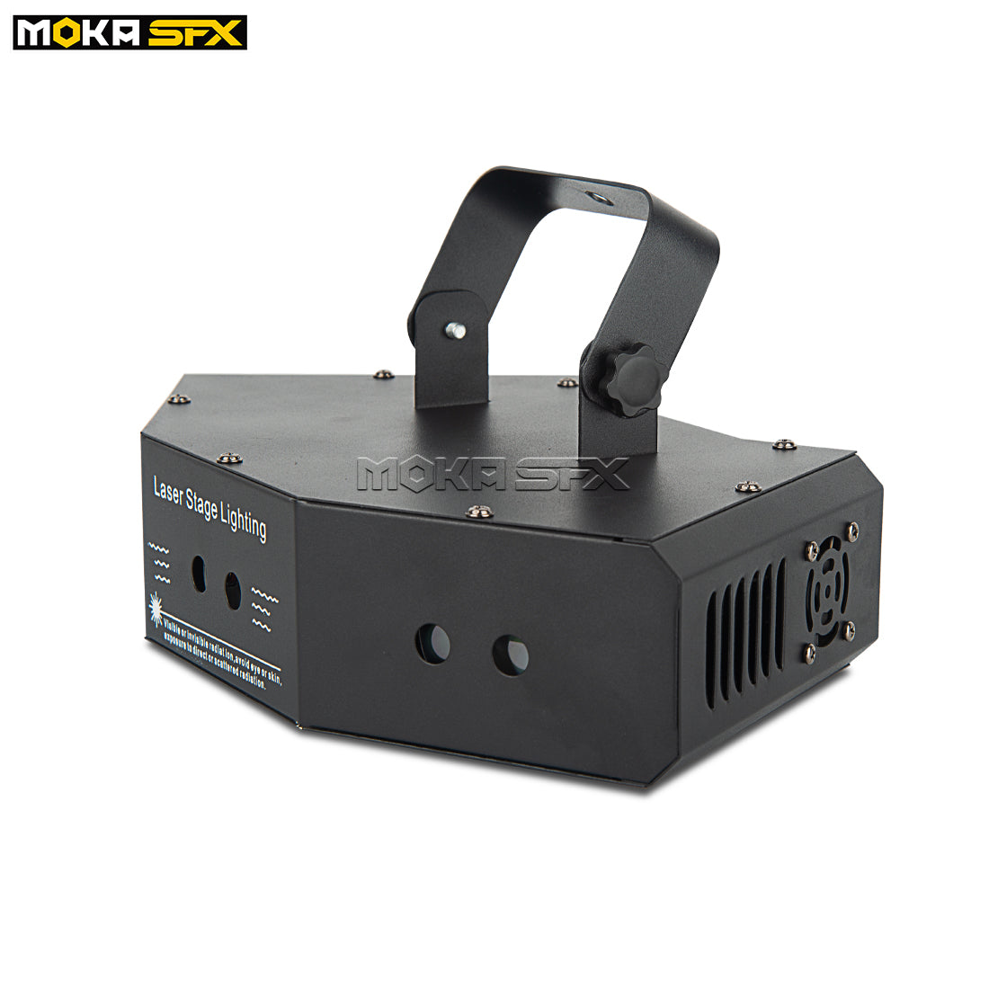 MOKA SFX 6 Eyes Scanning Dj Light Patterns Laser RGB Phase Disco Beam Light Control Voice KTV Lighting