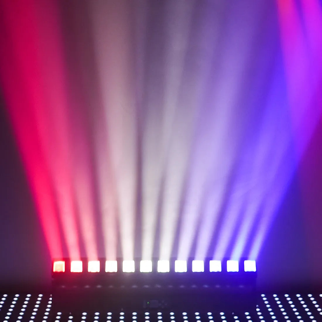MOKA SFX 12×40W RGBW 4in1 LED Zoom Beam Wash Bar Moving Head Lights For Stage Event Lighting