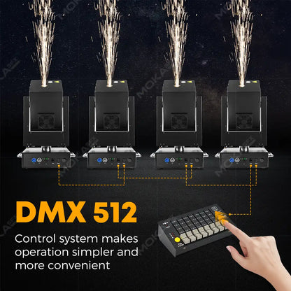 Moving Head Cold Spark Machine