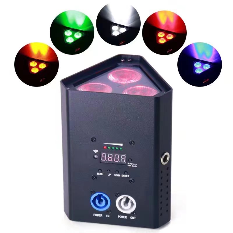 MOKA SFX P-00 3*18W Battery Wireless DMX+ WIFI PAR Light 6IN1