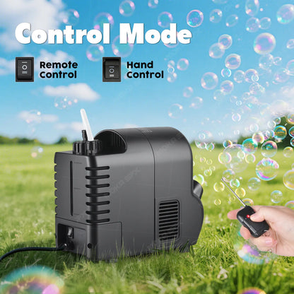 New 6 Hole Bubble Machine One-click Start Portable Bubble Maker