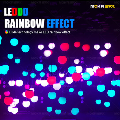 MOKA SFX MK-LB01 RGB DMX Lifting Ball LED Kinetic Ball