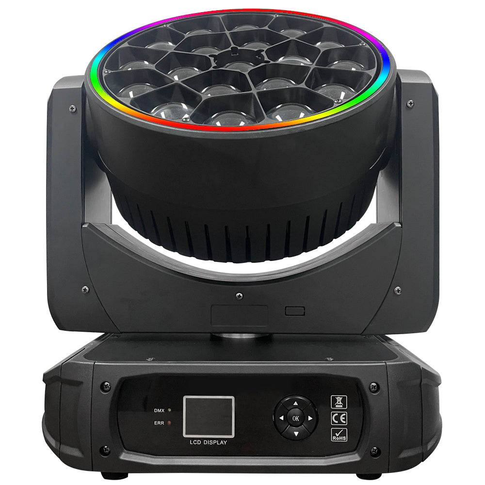 MOKA SFX 19x40W Bee Eyes Moving Head Light (Zoom)