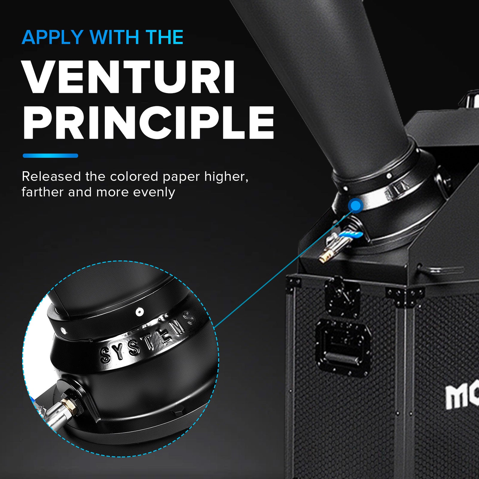 Manual CO2 Confetti Cannon for Events – MK-CN05 | MOKA SFX – MOKA SFX