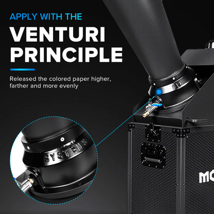 MOKA SFX MK-CN05 Manual Control Professional CO2 Confetti Machine