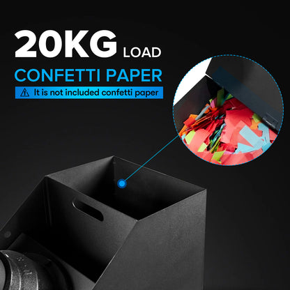 MOKA SFX MK-CN05 Manual Control Professional CO2 Confetti Machine