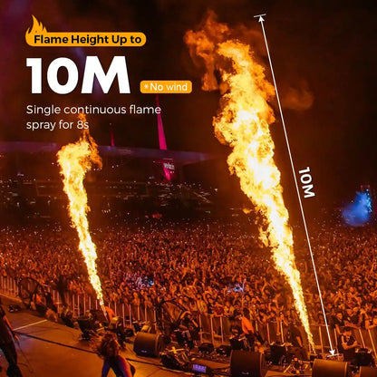 10M Moving Head Fire Machine