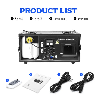 MOKA SFX MK-F20 1200W Morning Mist Haze Machine