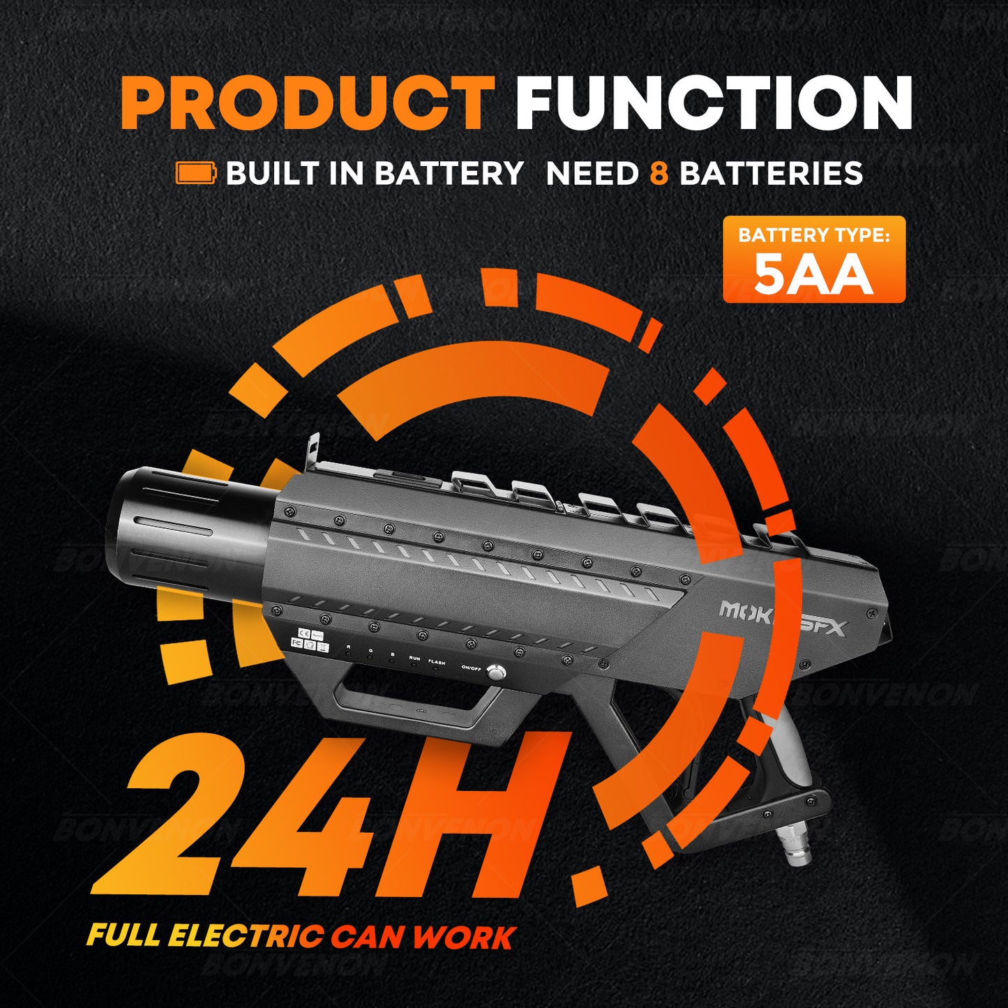 MOKA SFX H-C08 Magic LED CO2 gun