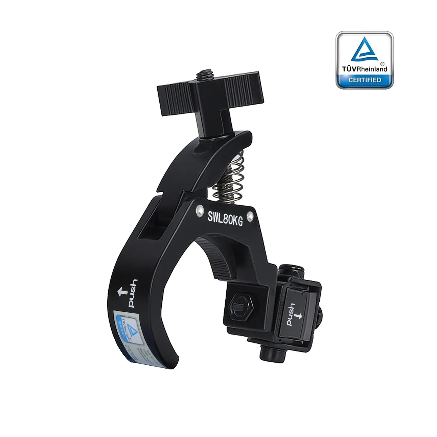 MOKA SFX Foldable Truss Clamp Black Aluminum Light Clamps