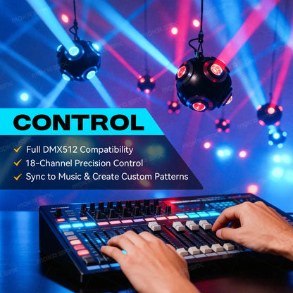 MOKA SFX MK-LB03 NEW Colorful LED Football Lift Light System