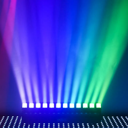 MOKA SFX 12×40W RGBW 4in1 LED Zoom Beam Wash Bar Moving Head Lights For Stage Event Lighting