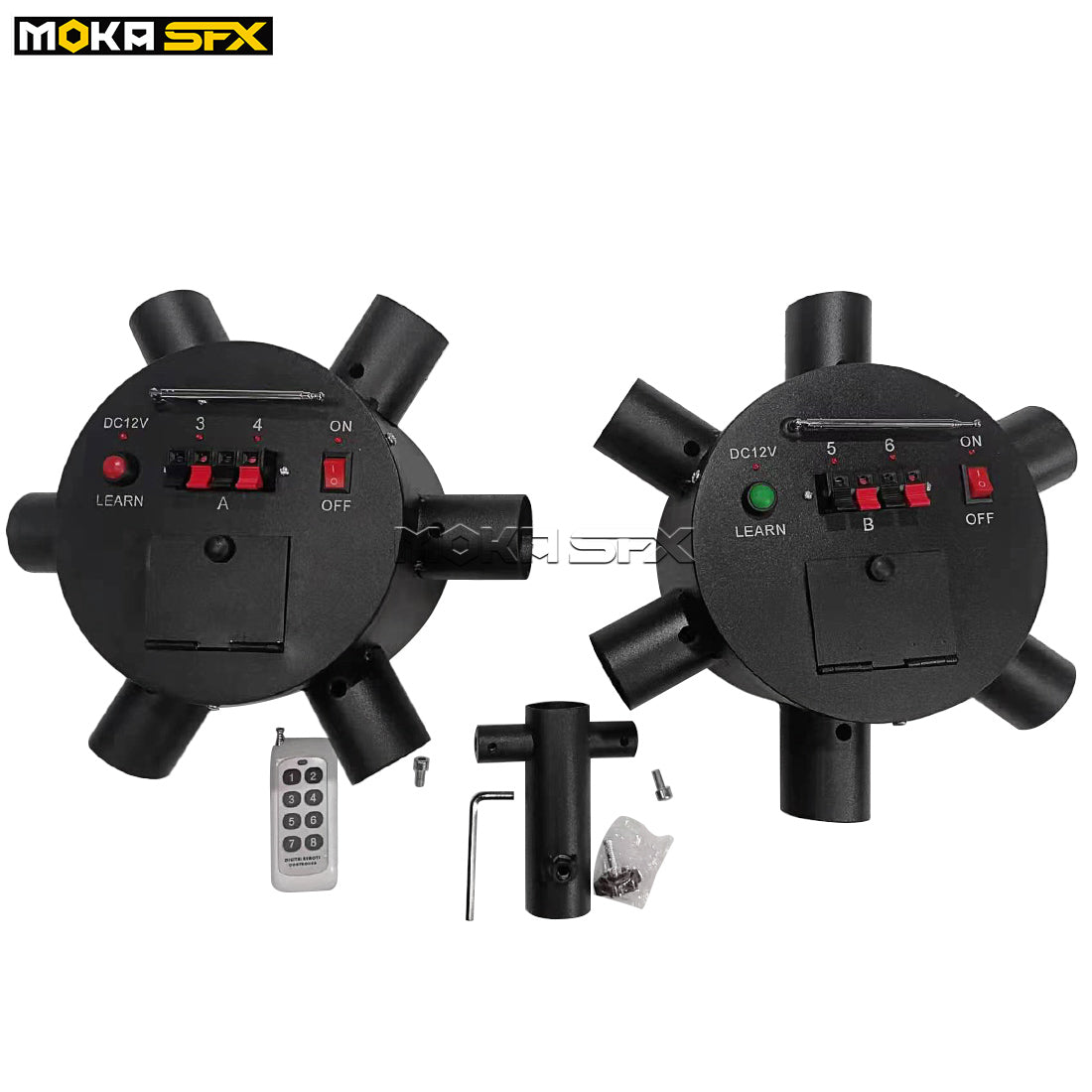 MOKA SFX Spinning Wheels Cold Spark Machine