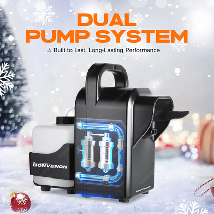 MOKA SFX Portable Remote Control Silent Snow Machine