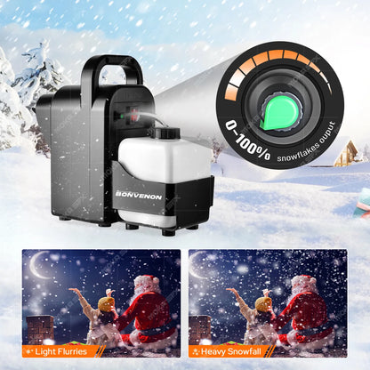 MOKA SFX Portable Remote Control Silent Snow Machine