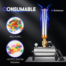 MOKA SFX MK-CN02 Remote Control Mini Streamer Air Confetti Cannon Machine MOKA SFX