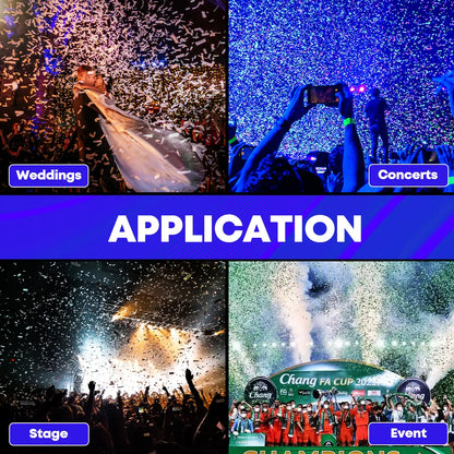 MOKA SFX MK-CN05A CO2 Confetti Blaster DMX Control Powerful Confetti Machine