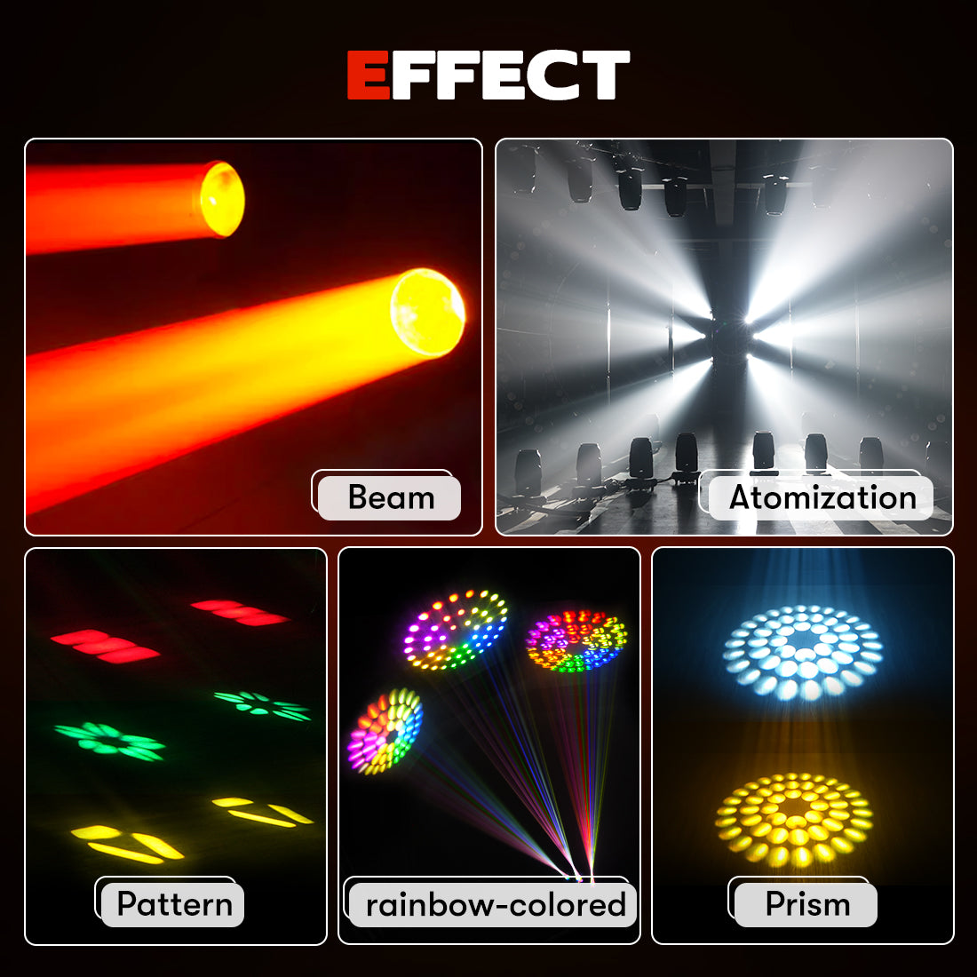MOKA SFX EPR MINI 230 2R mini Moving Beam Head Light – MOKA SFX