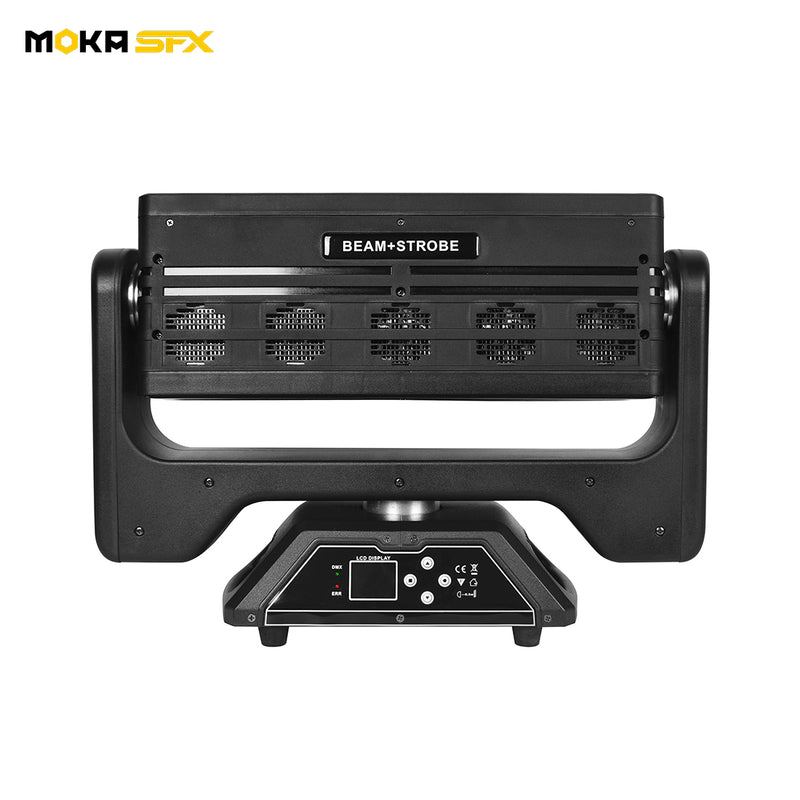 MOKA SFX EPL 560 Infinite 5×60W RGBW Zoom Pixel Beam Wash Strobe Bar LED Moving Head Light