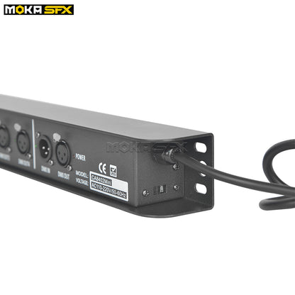 MOKA SFX Mini 4 Way DMX Distributor Signal Amplifier DMX512
