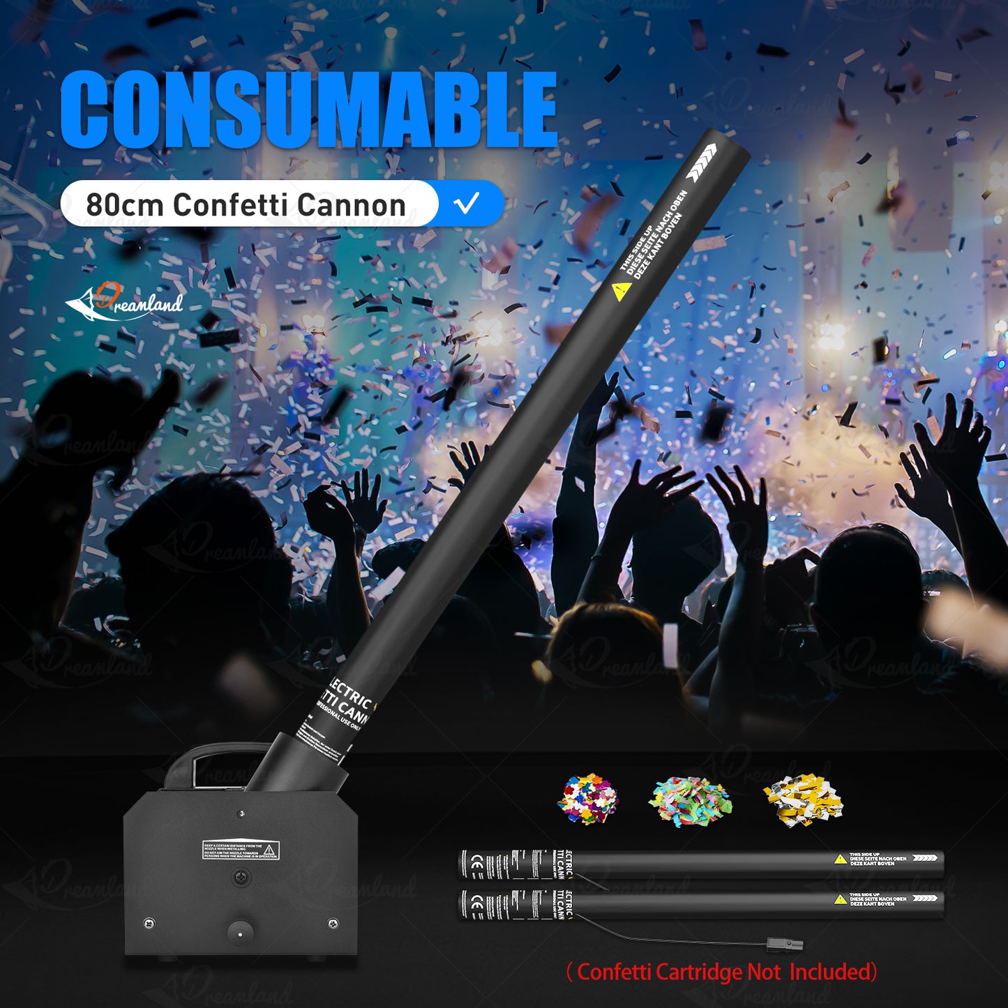 MOKA SFX MK-CN07 New Model Single Head Confetti Launcher Equipment