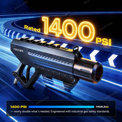 MOKA SFX H-C08 Magic LED CO2 gun