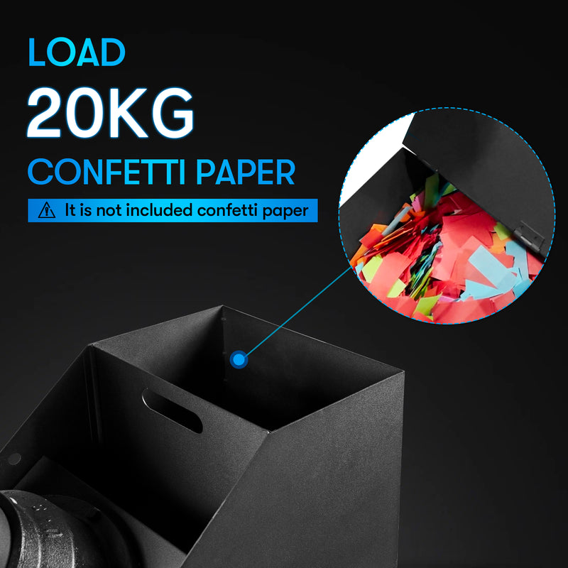 MOKA SFX MK-CN05 Manual Control Professional CO2 Confetti Machine