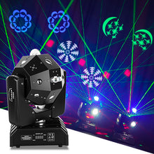 MOKA SFX 24Pcs RGBW 4IN1 LED Laser Moving Head Light Professional Stage Beam Strobe Soccer DMX DJ Disco Party Ball