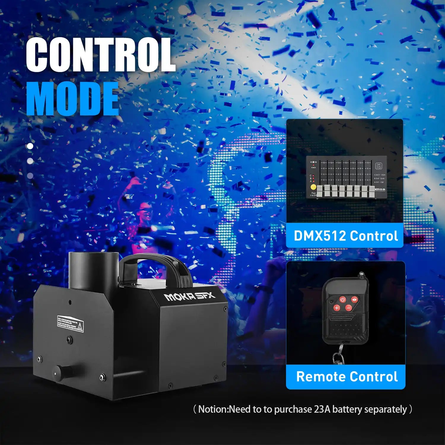 Single Head Confetti Launcher