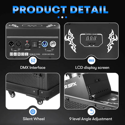 MOKA SFX MK-CN16 DMX MINI CO2 Confetti Cannon Machine