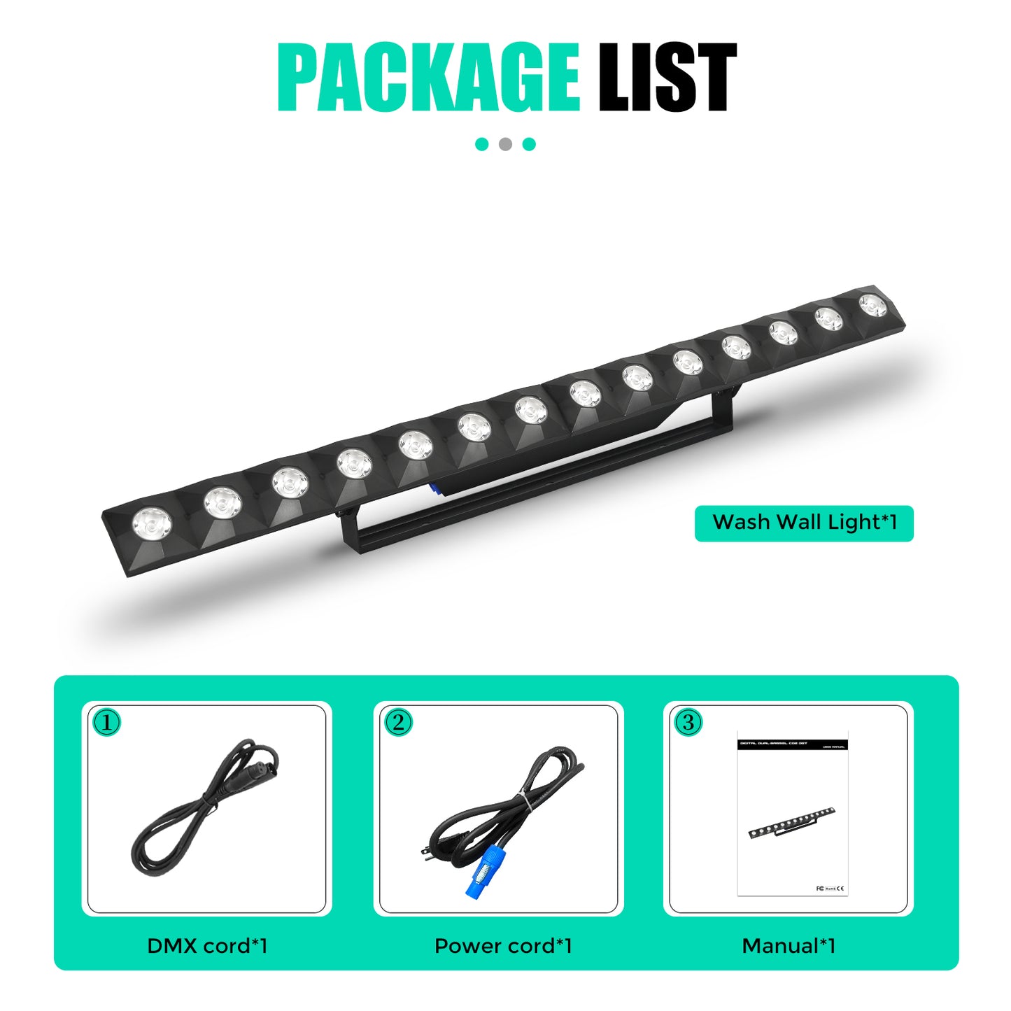 MOKA SFX 14x3W LED Par Wall Washer Light