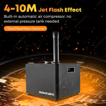 💥 MOKA SFX MK-E26 New Cold Spark Jet Up to 10m Flash Effects