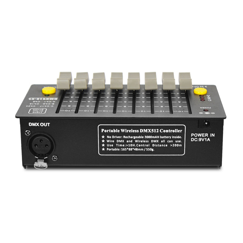Mini consola de batería DMX 24CHs controlador de batería