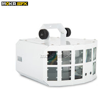 MOKA SFX DJ LED Laser Strobe Butterfly Lights RGB Patterns KTV Club Laser Beam Stage Lighting