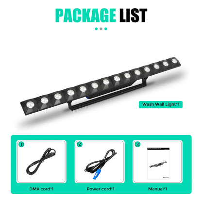 Bañador de pared MOKA SFX 14x3w Led Par