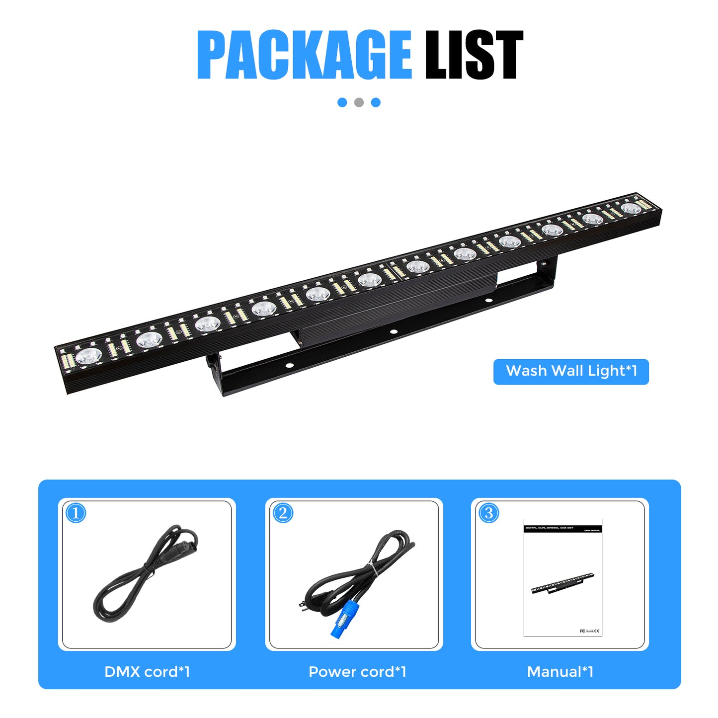 MOKA SFX EPL 1203 12x3W Wall Washer light LED Lighting Bars Light
