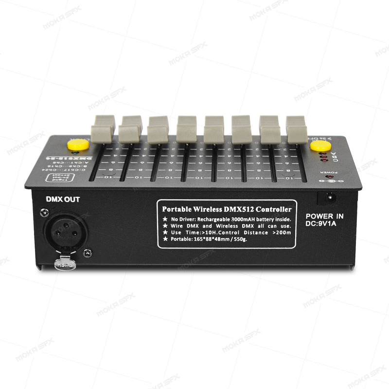 MOKA SFX MK-CS23 Mini Battery DMX Console 24CHs Battery Controller