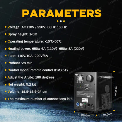 MOKA SFX MK-E15 MINI 650W Cold Spark Machine