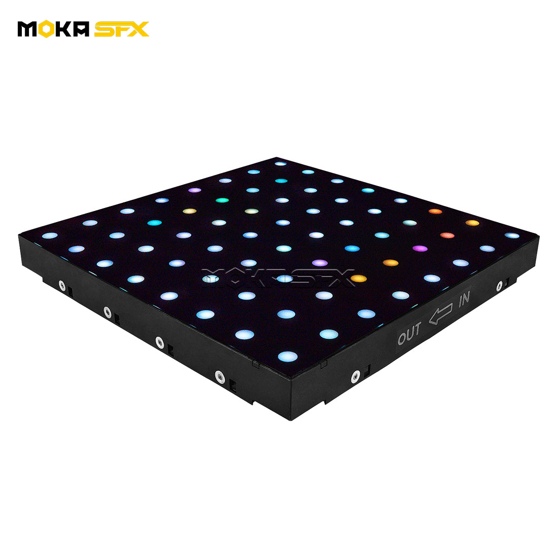 MOKA SFX MK-LD04B 64 (8*8) Pixel Digital LED Dance Floor with Flight Case