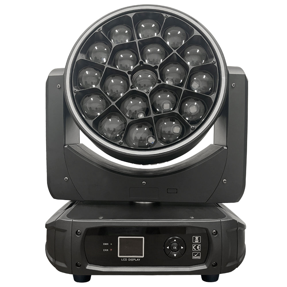 MOKA SFX 19x40W Bee Eyes Moving Head Light (Zoom)