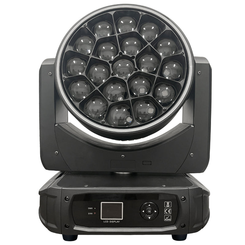 MOKA SFX 19x40W Bee Eyes Moving Head Light (Zoom)